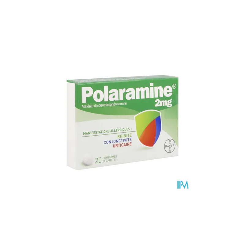 POLARAMINE 2MG CPR SECABLE 20