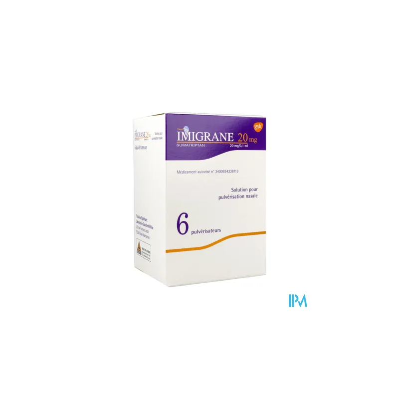 IMIGRANE 20MG/0,1ML SOL PULV NAS 6
