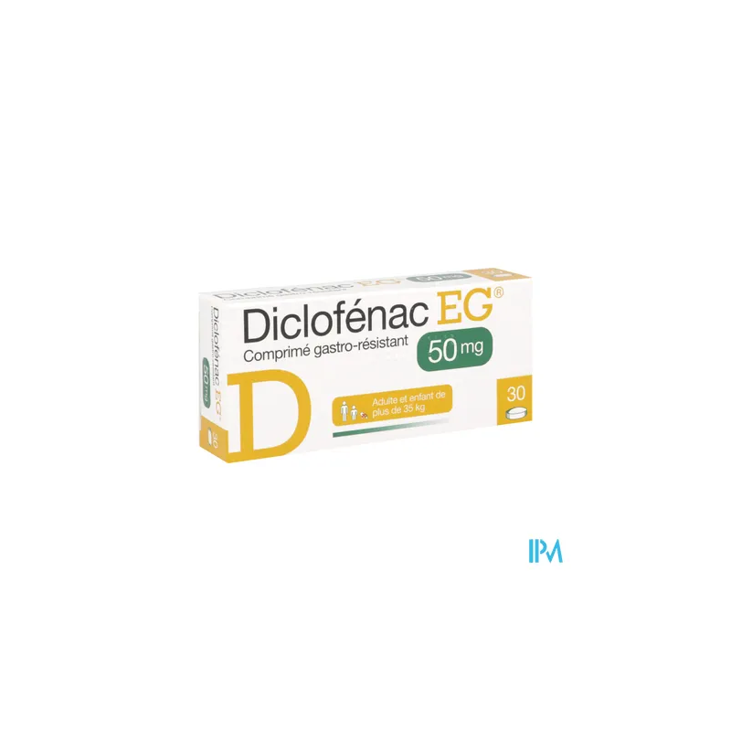 DICLOFENAC 50MG EG CPR 30