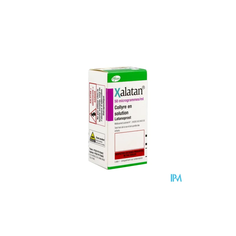 XALATAN 50 MCG/ML COL 2,5ML 1