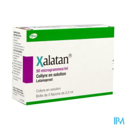 XALATAN 50 MCG/ML COL 2,5ML 3