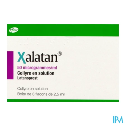 XALATAN 50 MCG/ML COL 2,5ML 3