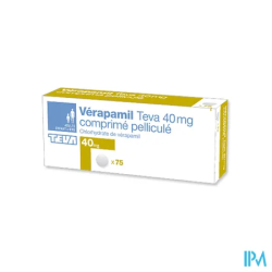 VERAPAMIL 40MG TEVA CPR 75
