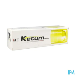 KETUM 2,5% GEL TUB DOSEUR 120G