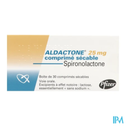 ALDACTONE 25MG CPR SECABLE 30