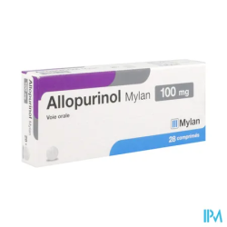 ALLOPURINOL 100MG VIATRIS CPR 28