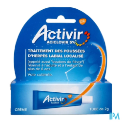 ACTIVIR 5% CR TUB 2G