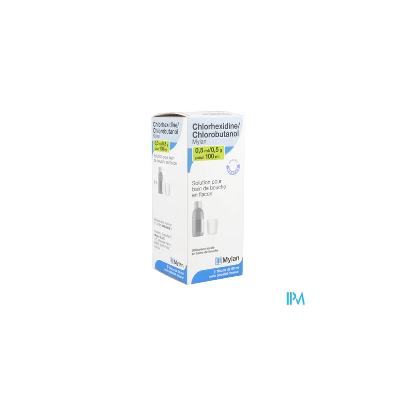 CHLORHEXIDINE/CHLOROBUT VTS 90ML