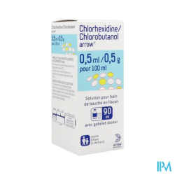 CHLORHEXIDINE/CHLOROBUT ARROW 90ML