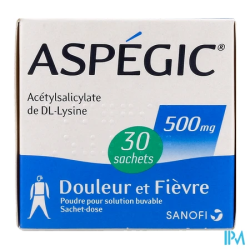 ASPEGIC 500MG SACHET 30