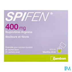 SPIFEN 400MG SACHET 20