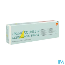 HAVRIX 720U/0,5ML N/ENF SER 1