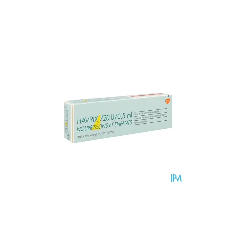 HAVRIX 720U/0,5ML N/ENF SER 1