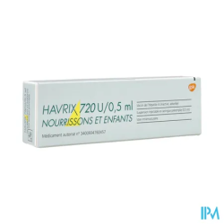 HAVRIX 720U/0,5ML N/ENF SER 1
