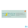 HAVRIX 720U/0,5ML N/ENF SER 1