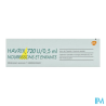 HAVRIX 720U/0,5ML N/ENF SER 1