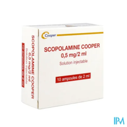 SCOPOLAMINE 0,5MG/2ML COOPER AMP10