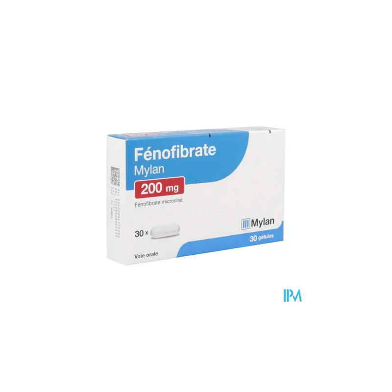 FENOFIBRATE 200MG VIATRIS GELULE30