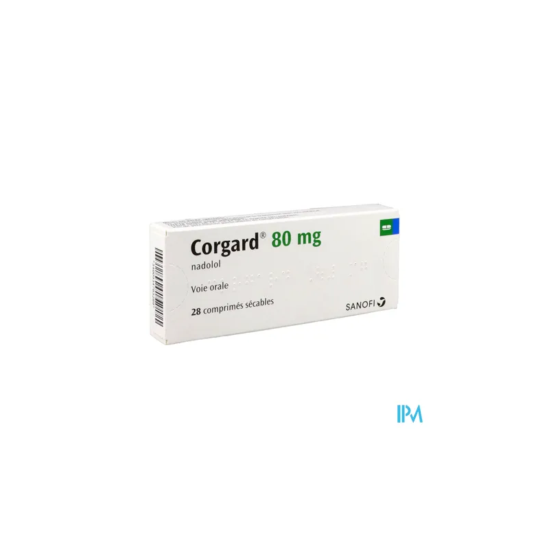 CORGARD 80MG CPR SECABLE 28