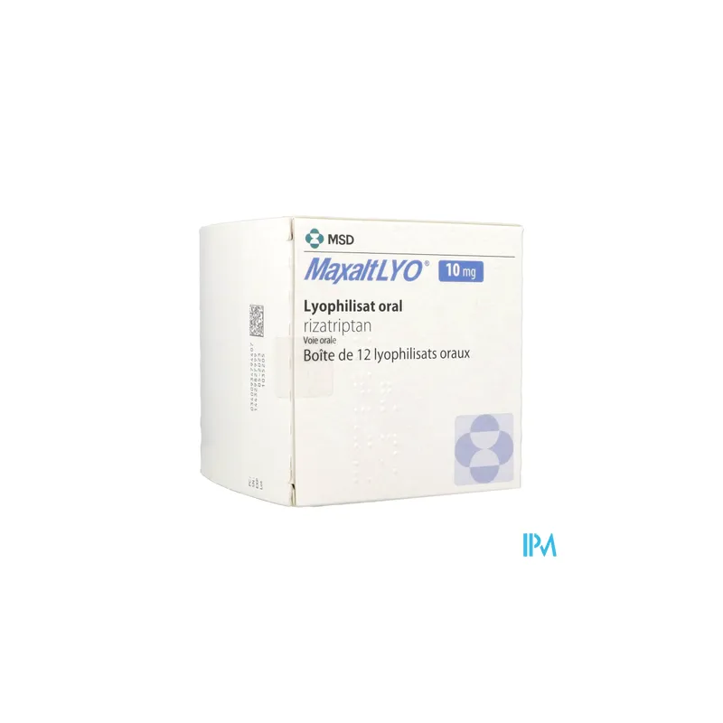 MAXALTLYO 10MG LYOPHILISAT ORAL 12