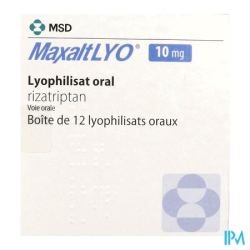 MAXALTLYO 10MG LYOPHILISAT ORAL 12