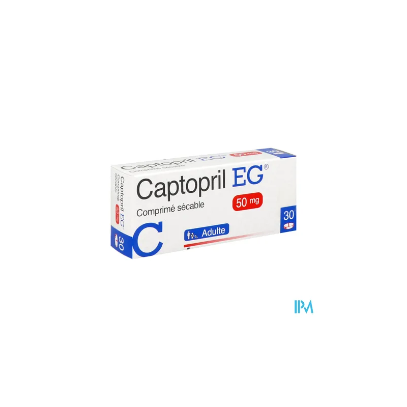 CAPTOPRIL 50MG EG CPR QUADRISEC 30