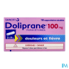 DOLIPRANE 100MG SUP SECABLE 10