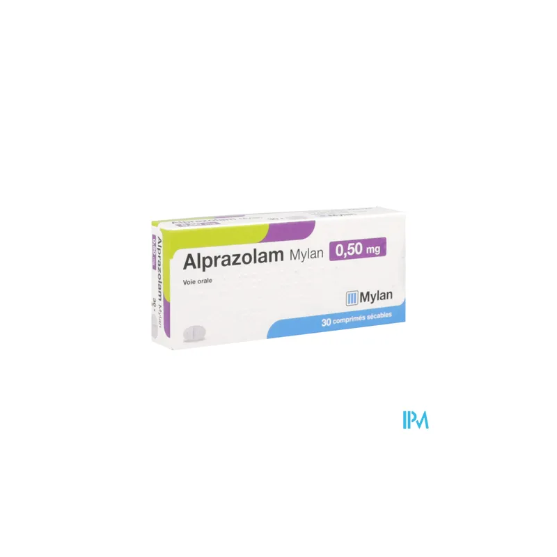 ALPRAZOLAM 0,50MG VTS CPR SEC 30