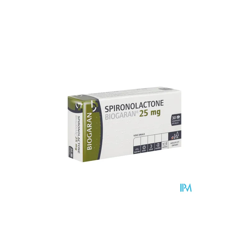 SPIRONOLACTONE 25MG BGR CPR SEC 30