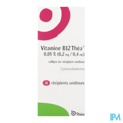 VIT B12 0,05% THEA COL UNIDOSE 20