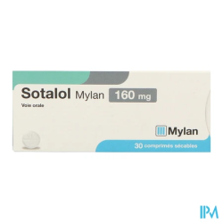 SOTALOL 160MG VTS CPR SECABLE 30