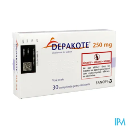 DEPAKOTE 250MG CPR 30