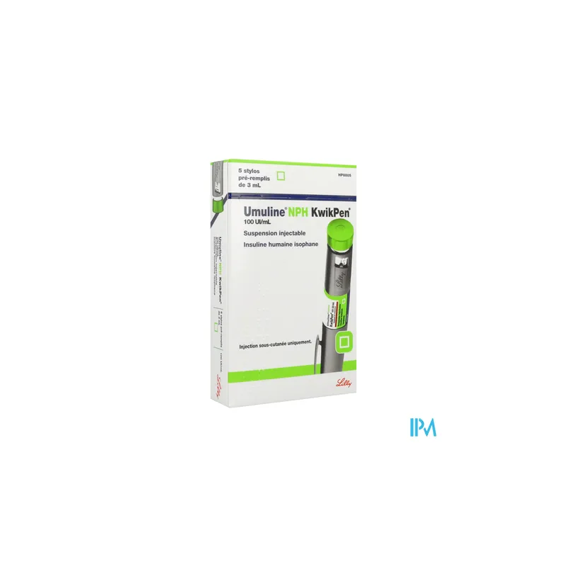 UMULINE NPH KWIKPEN 100UI/ML 3ML 5