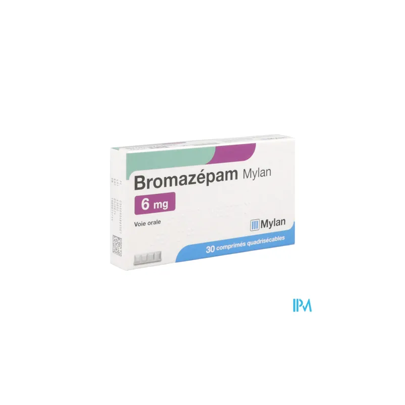 BROMAZEPAM 6MG VTS CPR QUADRI 30