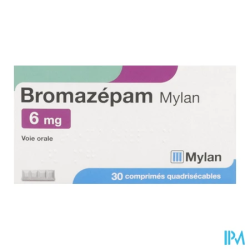 BROMAZEPAM 6MG VTS CPR QUADRI 30