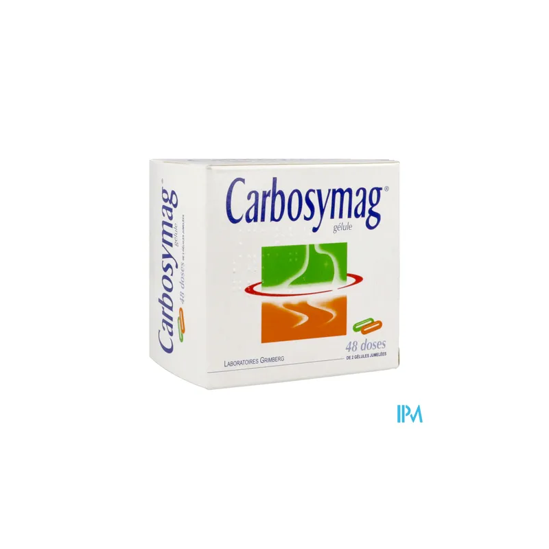CARBOSYMAG GELULE 48X2