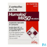 HUMALOG MIX50 100U/ML CART 3ML 5