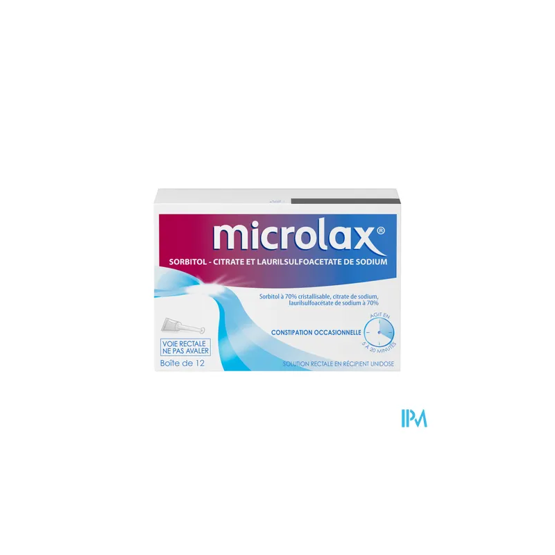 MICROLAX SOL RECTALE UNIDOSE 12