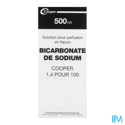 SODIUM BICARB 1,4% COOPER 500ML 1