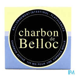 CHARBON DE BELLOC 125MG MET CAPS36