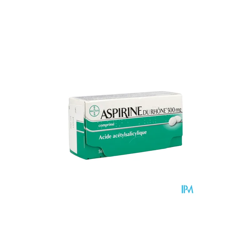 ASPIRINE 500MG RHONE CPR 50