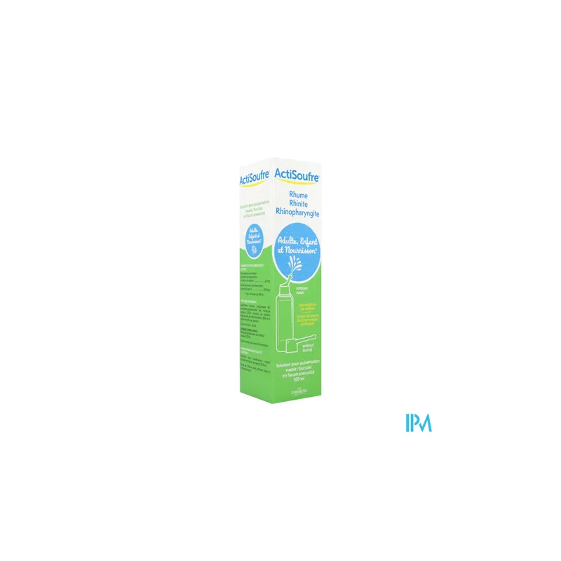 ACTISOUFRE PULV NASAL/BUC 100ML