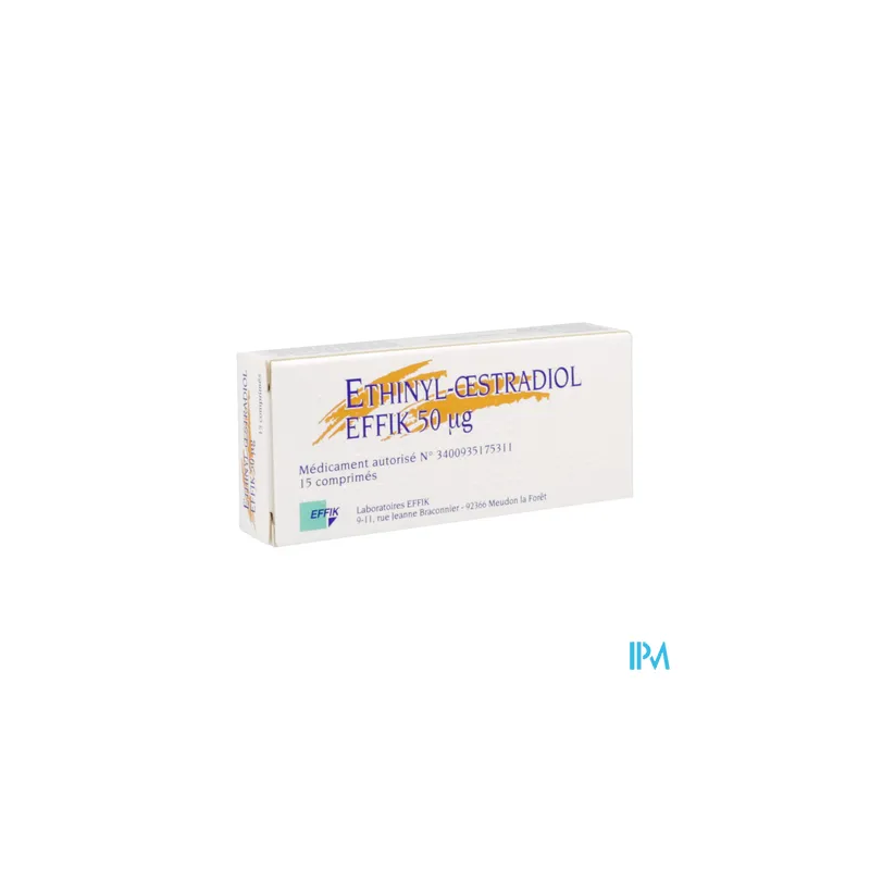 ETHINYLOEST 50MCG EFFIK CPR 15
