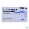 ZITHROMAX MONODOSE 250MG CPR 4