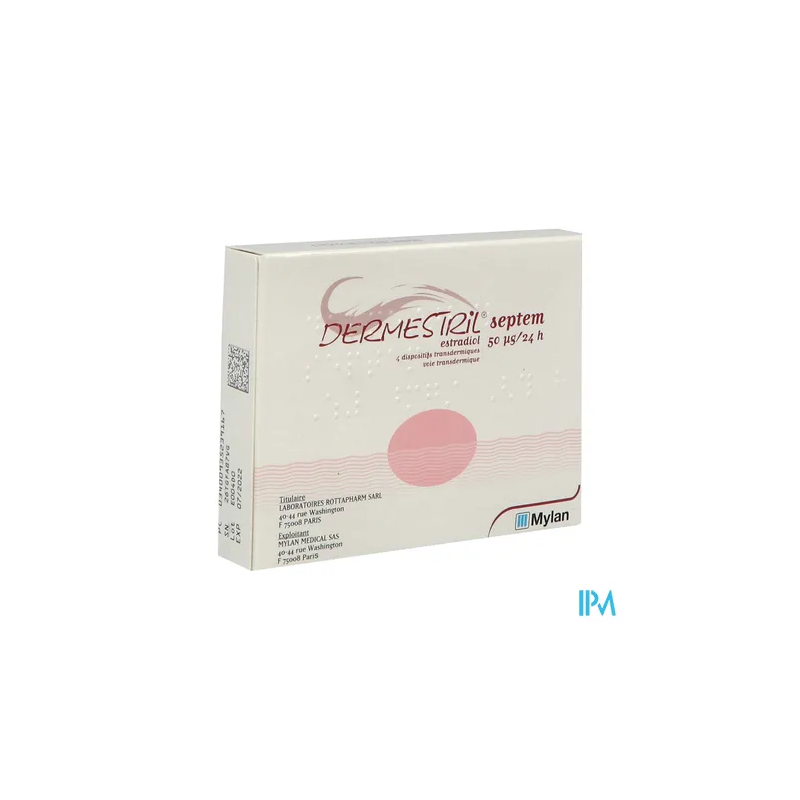 DERMESTRIL SEPTEM 50MCG/24H D/TR 4