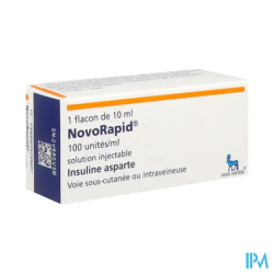 NOVORAPID 100U/ML FL 10ML