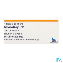NOVORAPID 100U/ML FL 10ML