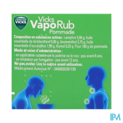 VICKS VAPORUB POT 50G