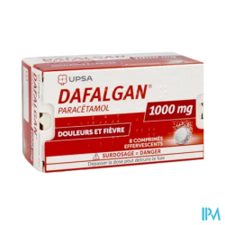 DAFALGAN 1 000MG CPR EFF 8