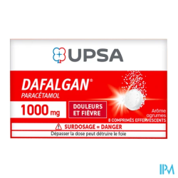 DAFALGAN 1 000MG CPR EFF 8